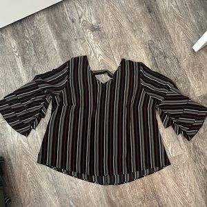 Profesional Stripped Work Shirt Size XL-XXL